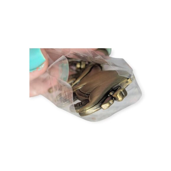 Disney Monogram International Eeyore Brass Metal Keychain Unused - Picture 6 of 9